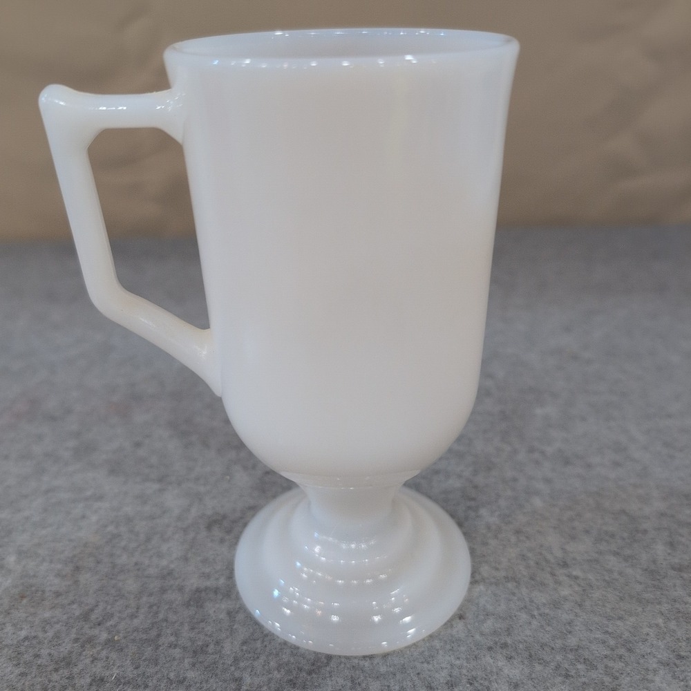 The Anniston National Bank Since 1890 Milk Glass Irish Coffee Mug - Picture 3 of 3